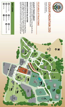 Cougar Mountain zoo map